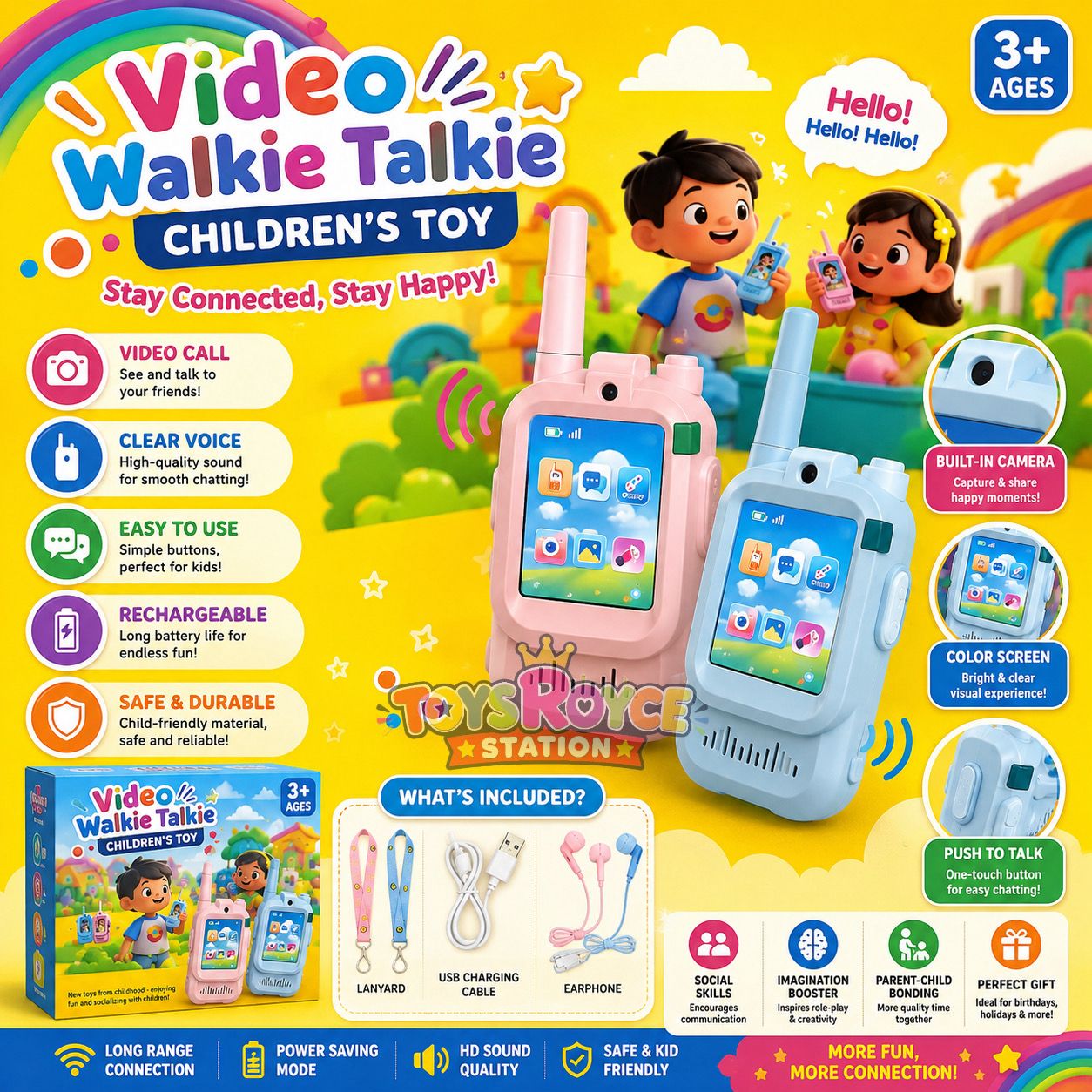 Kid Connect Walkie Talkie for Kids